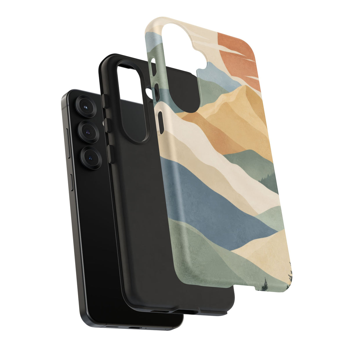 Sage Summit Samsung Galaxy Tough Case | abstract mountains