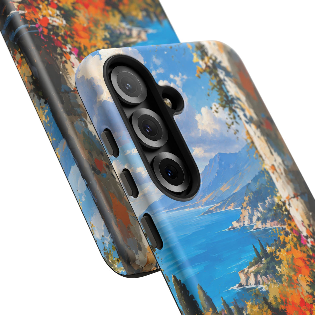 Azure Sanctuary Samsung Galaxy Tough Case | Painterly Coastal Landscape
