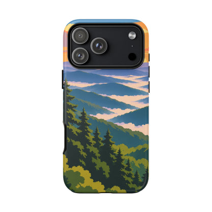 Great Smoky Mountains — Morning Veils iPhone Tough Case