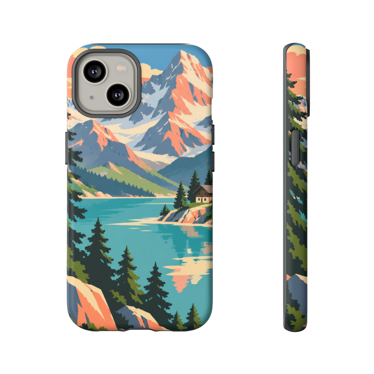 Switzerland — Alpine Lake iPhone Tough Case