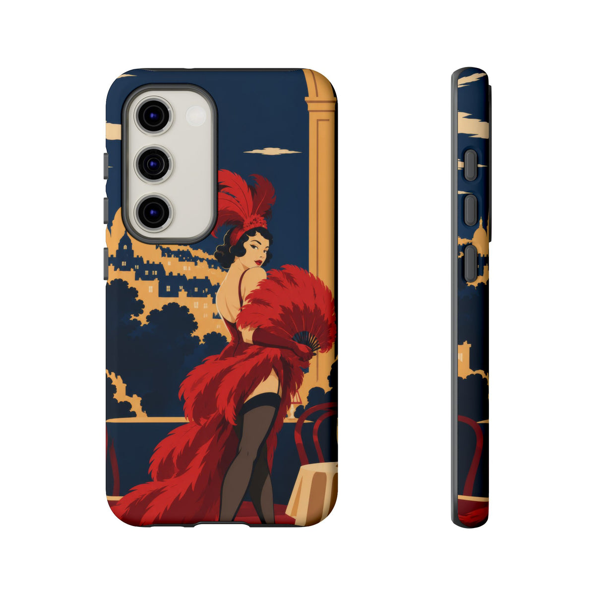 Moulin Rouge Dancer — Velvet Encore Samsung Galaxy Tough Case | cabaret dancer