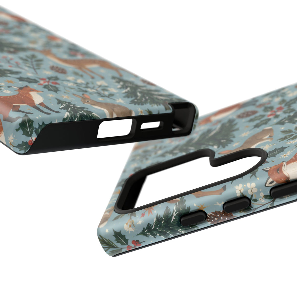 Winter Woodland Gathering Samsung Galaxy Tough Case | woodland christmas