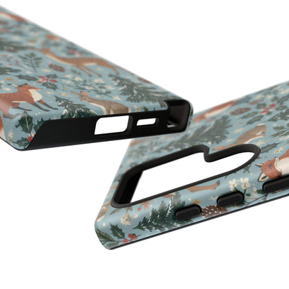 Winter Woodland Gathering Samsung Galaxy Tough Case | woodland christmas