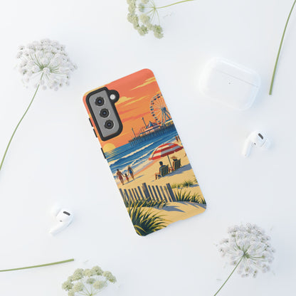 New Jersey Shore — Boardwalk Summer Samsung Galaxy Tough Case