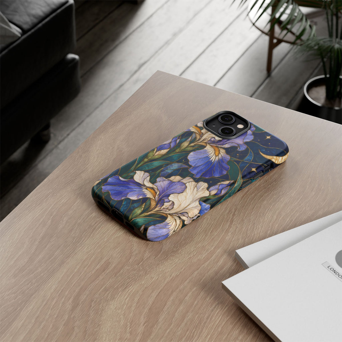 Celestial Iris iPhone Tough Case | iris flowers