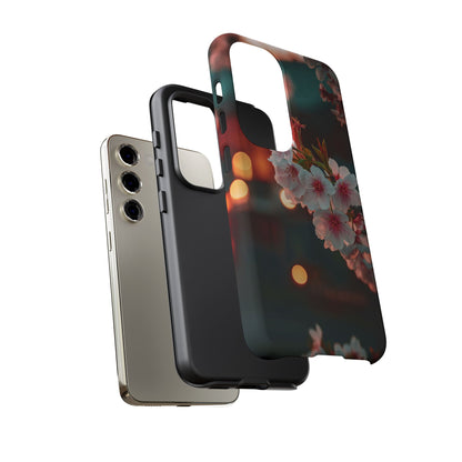 Kyoto Blossom Lanterns Samsung Galaxy Tough Phone Case