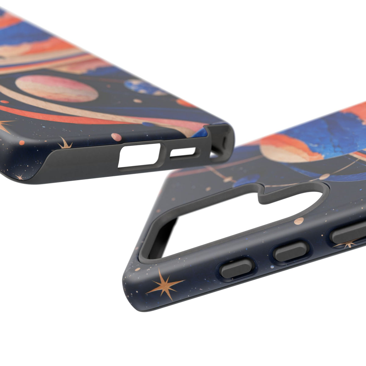 Cosmic Cut Paper Samsung Galaxy Tough Case | modern space