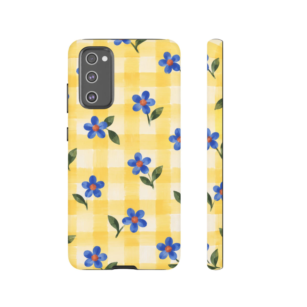 Buttercup Picnic Samsung Galaxy Tough Case | yellow gingham