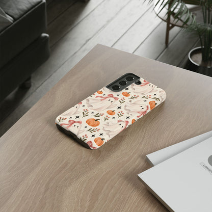 Blush Boo Social Samsung Galaxy Tough Case | cute ghost