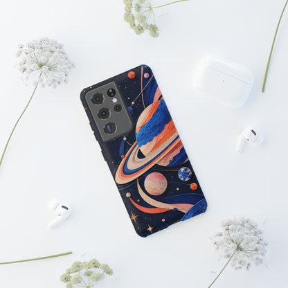 Cosmic Cut Paper Samsung Galaxy Tough Case | modern space