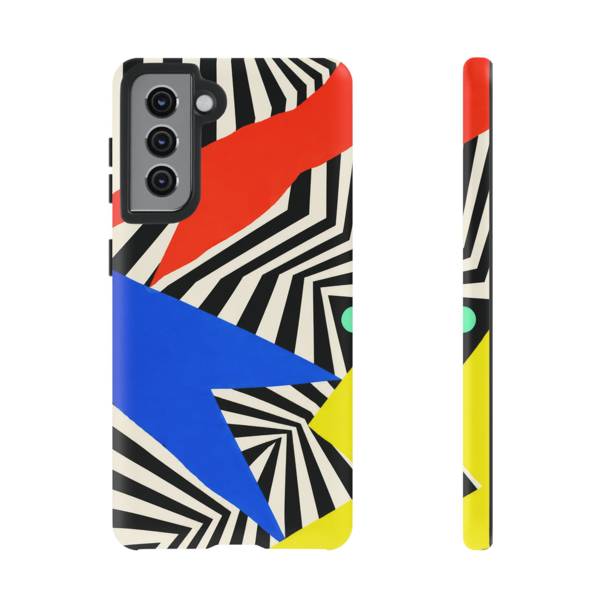 Broken Signal Samsung Galaxy Tough Case | Optical Stripe Art