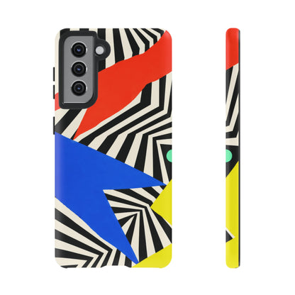Broken Signal Samsung Galaxy Tough Case | Optical Stripe Art