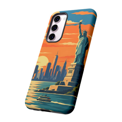 New York City — Harbor Liberty Samsung Galaxy Tough Case
