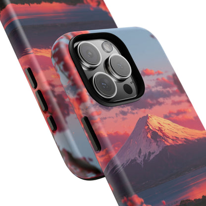 Fuji Rose Horizon iPhone Tough Phone Case