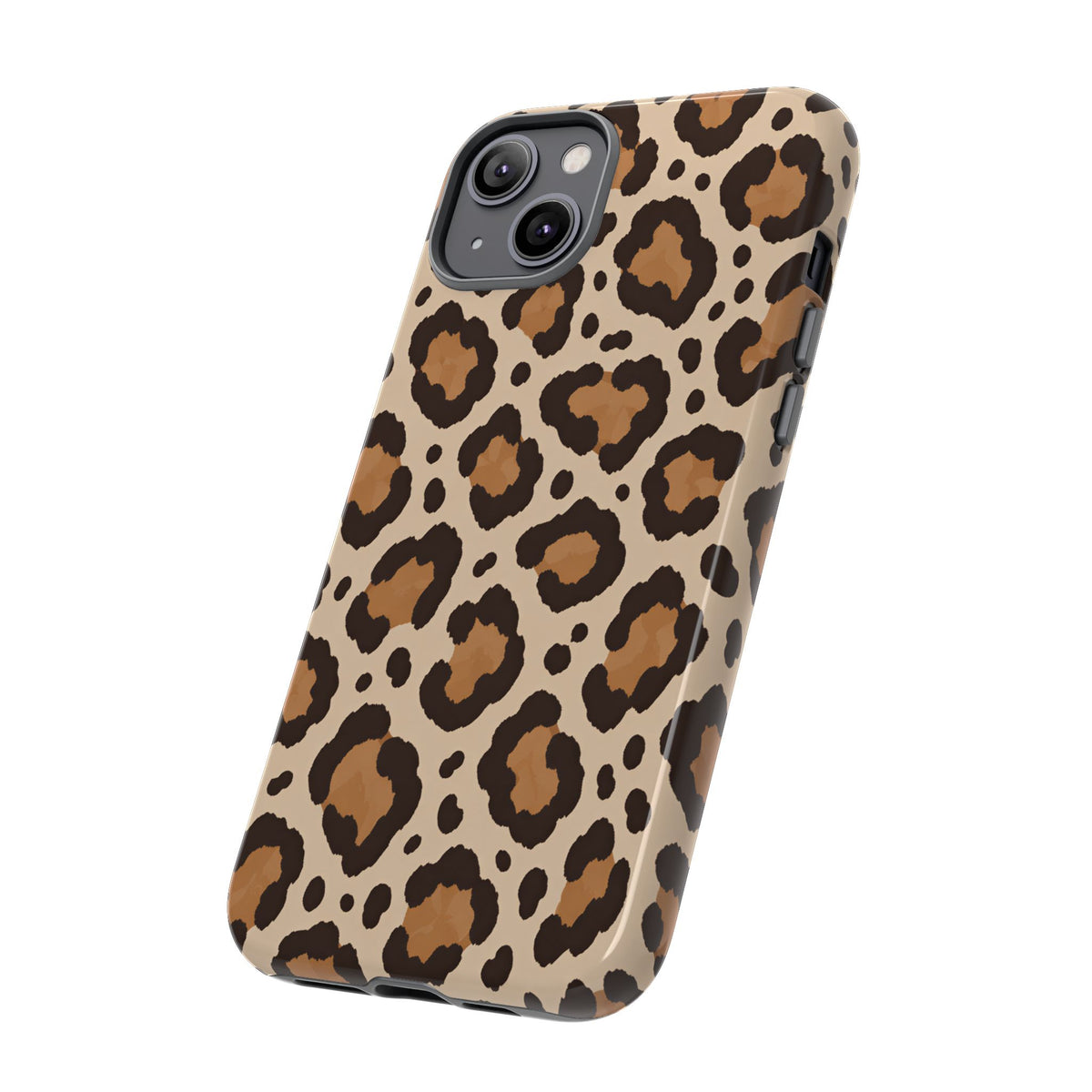 Leopard Print iPhone Tough Case | Cocoa Wildcat