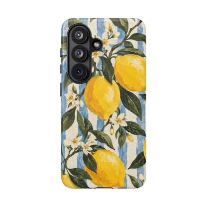 Riviera Lemons Samsung Galaxy Tough Case | lemon print