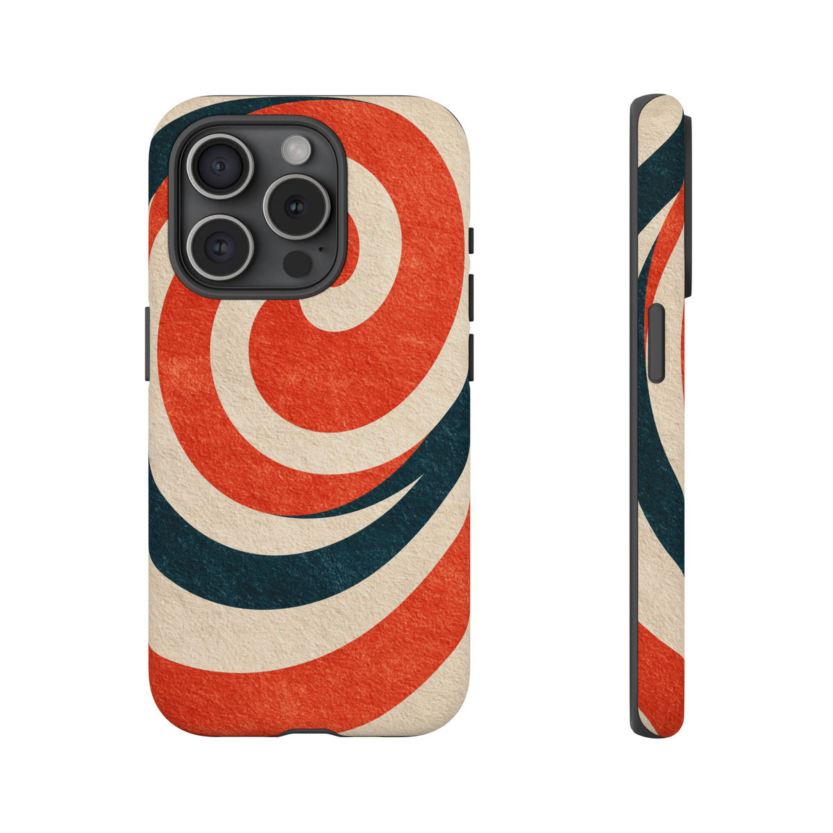 Ember Spiral iPhone Tough Phone Case