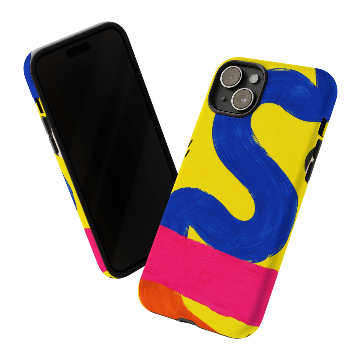 Offbeat iPhone Tough Case | Abstract Color Block Art