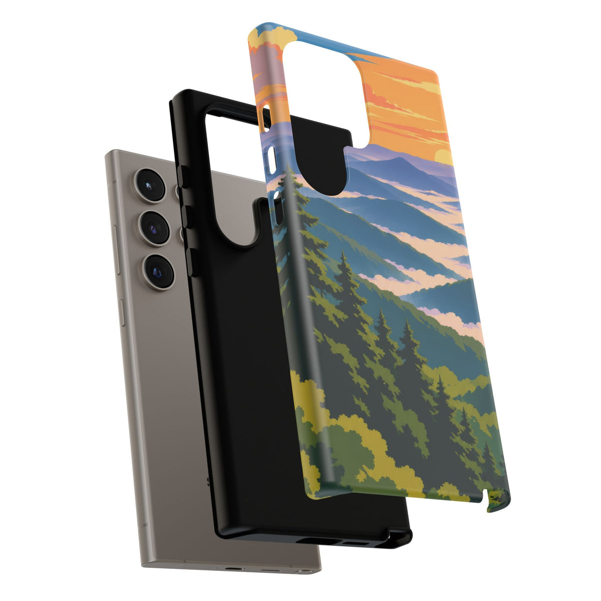 Great Smoky Mountains — Morning Veils Samsung Galaxy Tough Case
