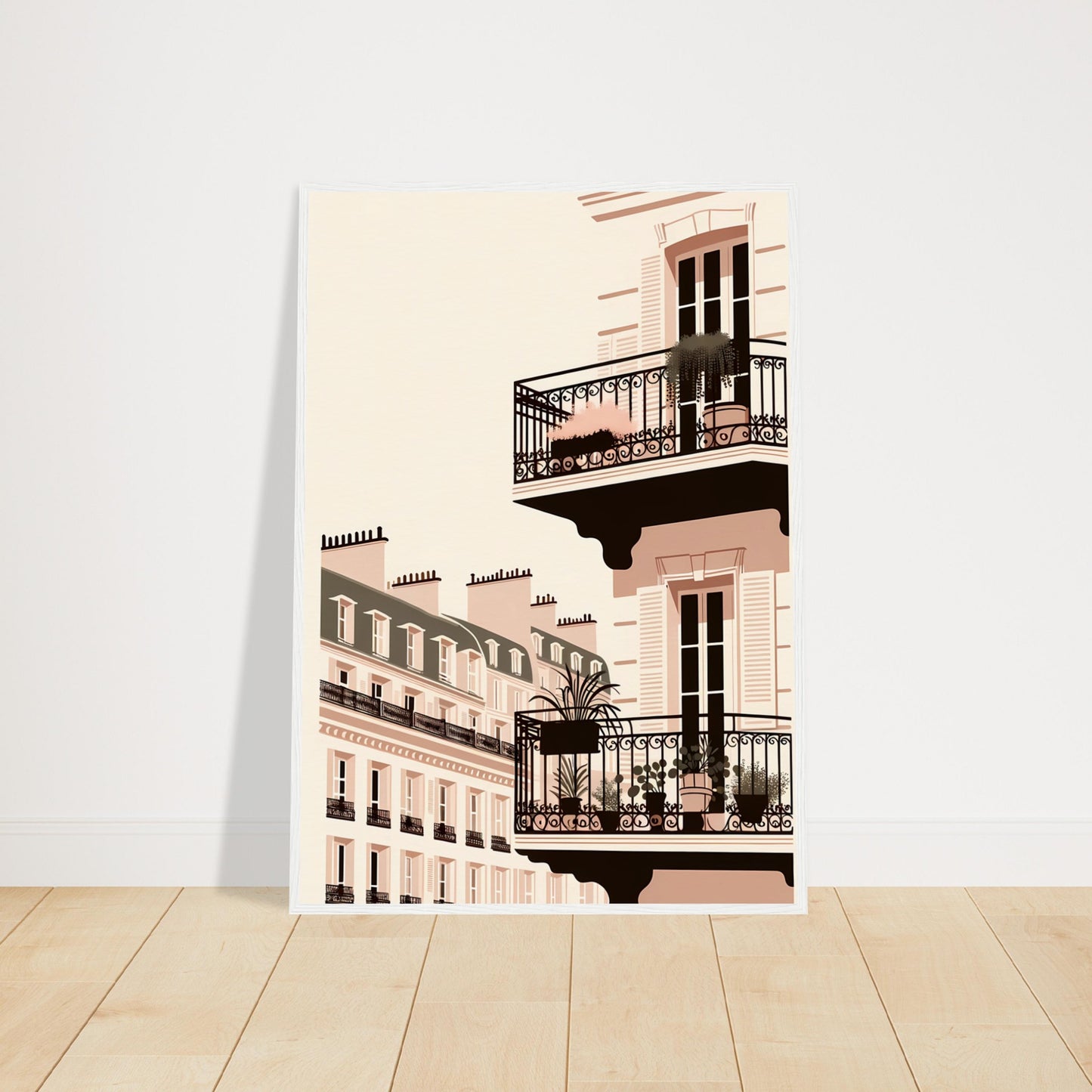 Wall Art - Balcony Bliss in Paris