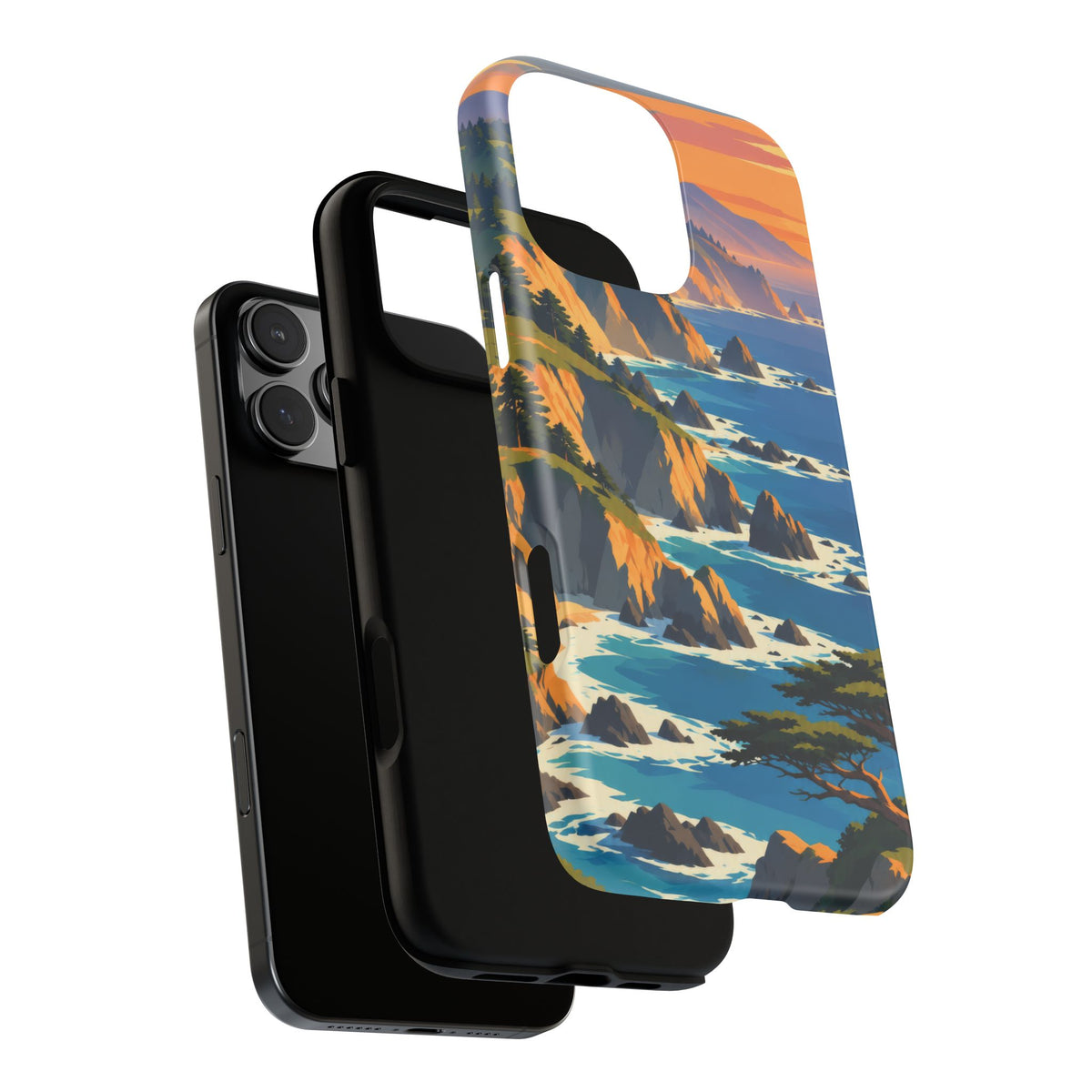 Big Sur — Cypress Coast iPhone Tough Case