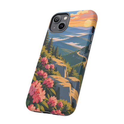 Blue Ridge Parkway — Ridgeway Bloom iPhone Tough Case