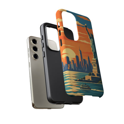 New York City — Harbor Liberty Samsung Galaxy Tough Case