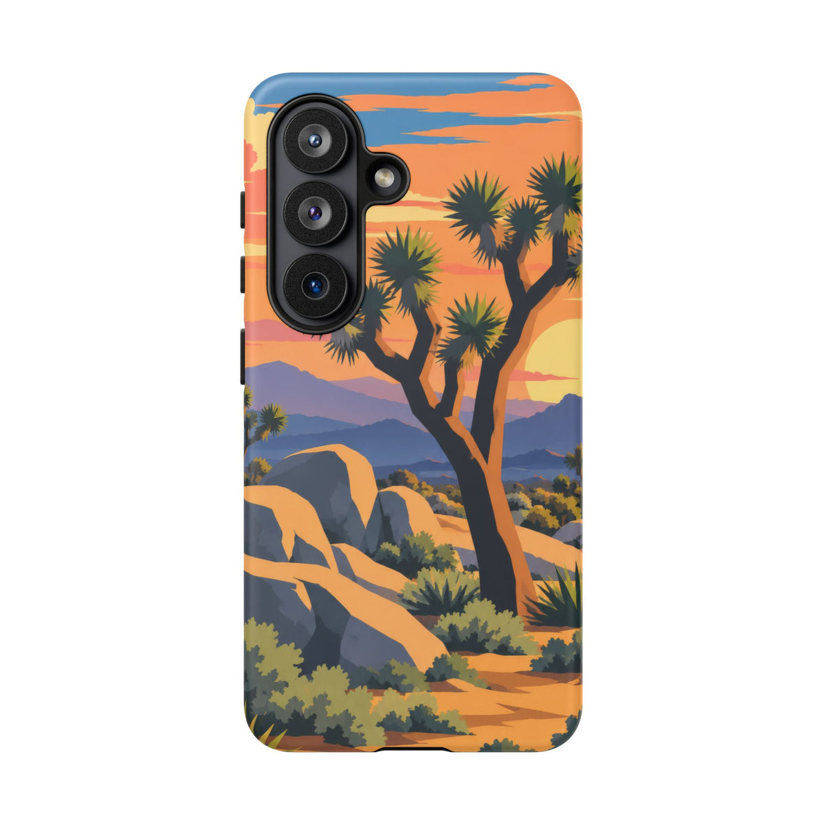 Joshua Tree — Desert Silhouettes Samsung Galaxy Tough Case