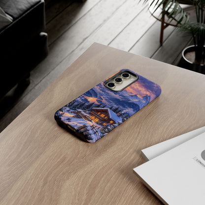 Alpine Hearth Samsung Galaxy Tough Case | winter cabin