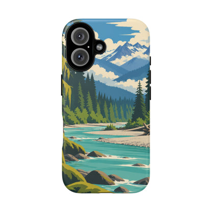 Hoh Rain Forest — Rivergreen iPhone Tough Case