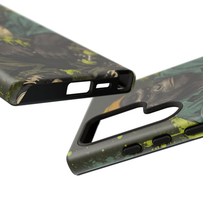 Concrete Jungle Samsung Galaxy Tough Case | Skater Gorilla Illustration