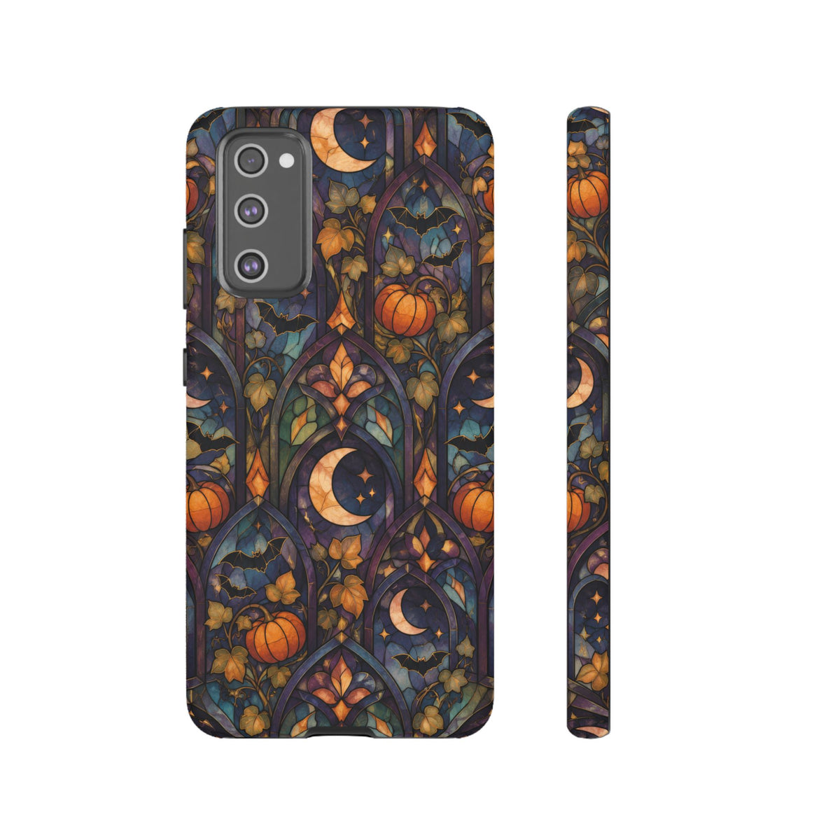 Amber Moon Window Samsung Galaxy Tough Case | celestial halloween