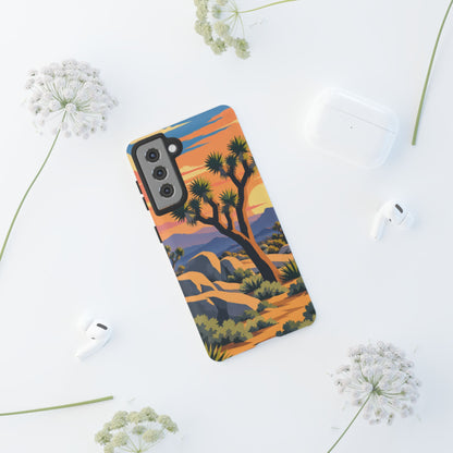 Joshua Tree — Desert Silhouettes Samsung Galaxy Tough Case