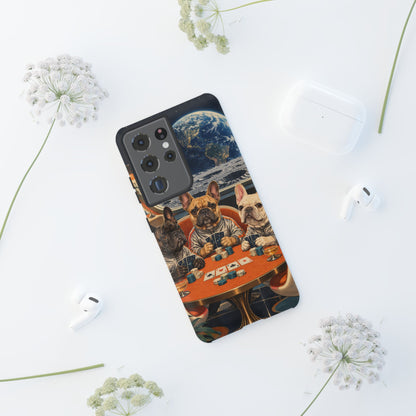 Lunar Card Club Samsung Galaxy Tough Case | french bulldog