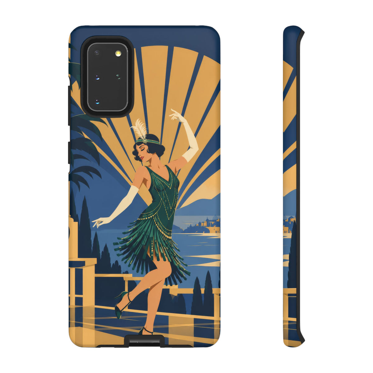 1920s Flapper — Jazz After Dark Samsung Galaxy Tough Case