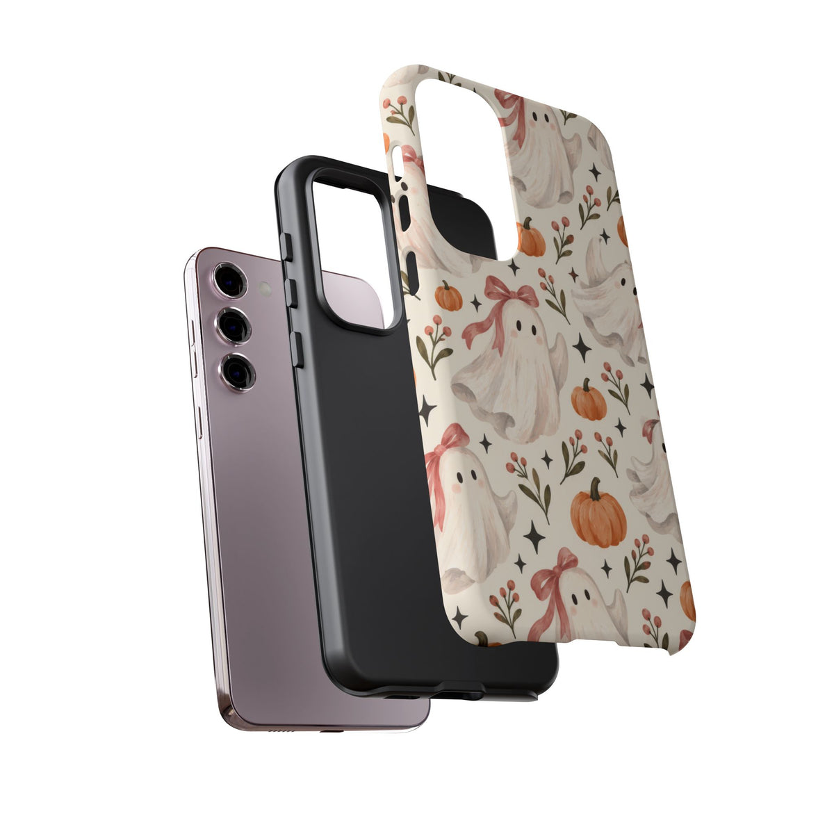 Blush Boo Social Samsung Galaxy Tough Case | cute ghost