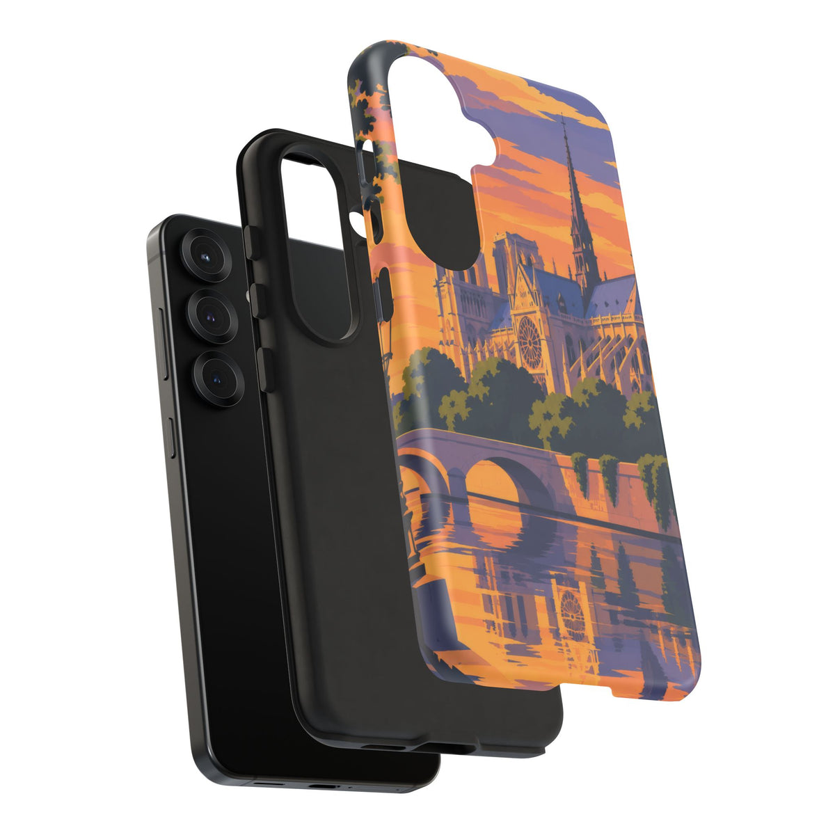 Notre Dame — Cathedral Twilight Samsung Galaxy Tough Case