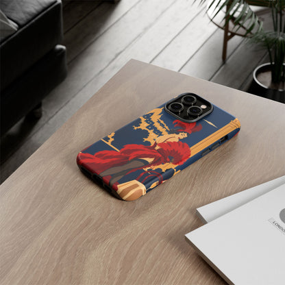 Moulin Rouge Dancer — Velvet Encore iPhone Tough Case | cabaret dancer
