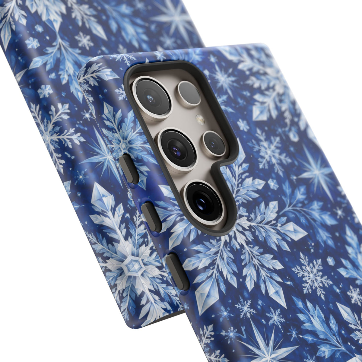 Frosted Midnight Samsung Galaxy Tough Case | snowflake