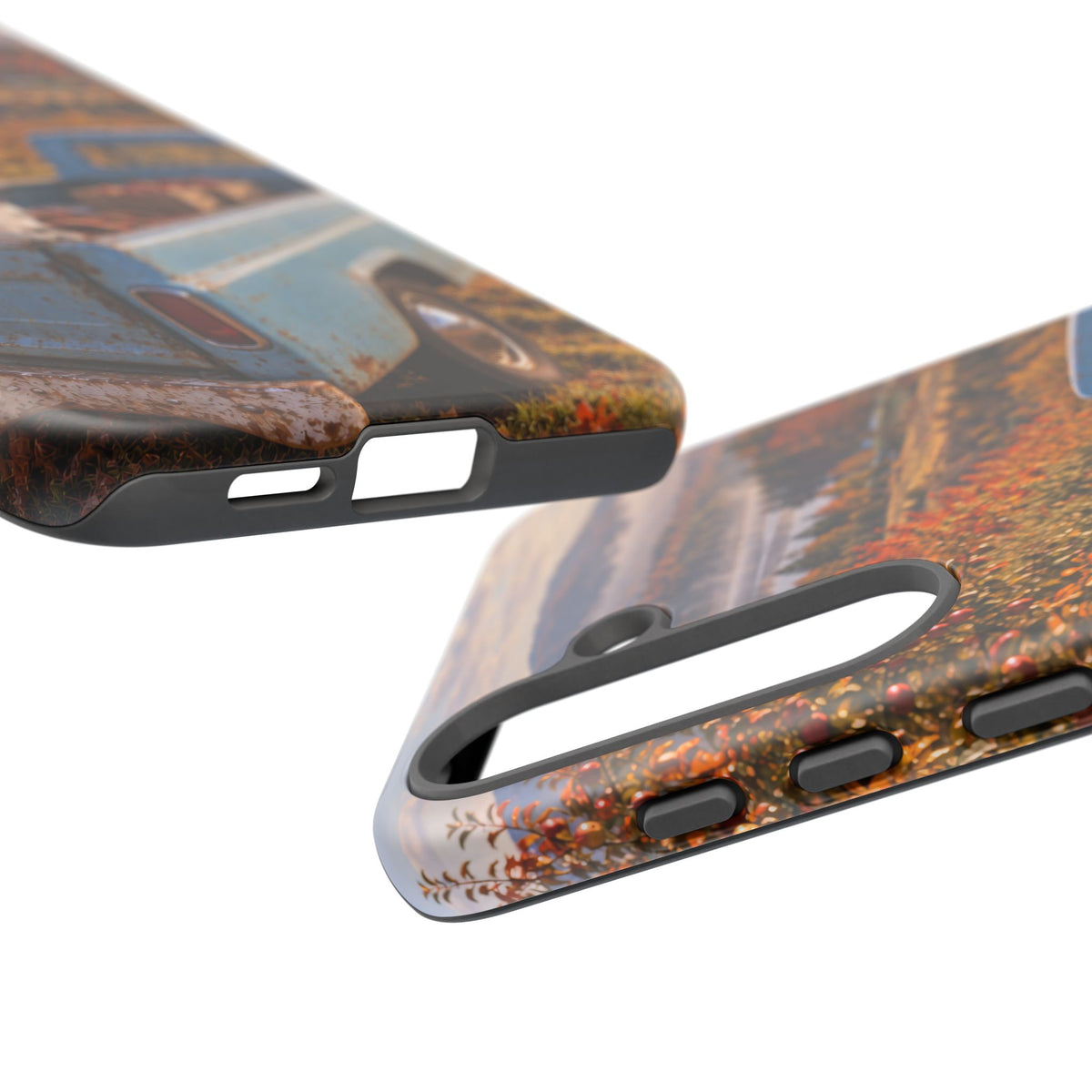 Blue Truck October Samsung Galaxy Tough Case | border collie