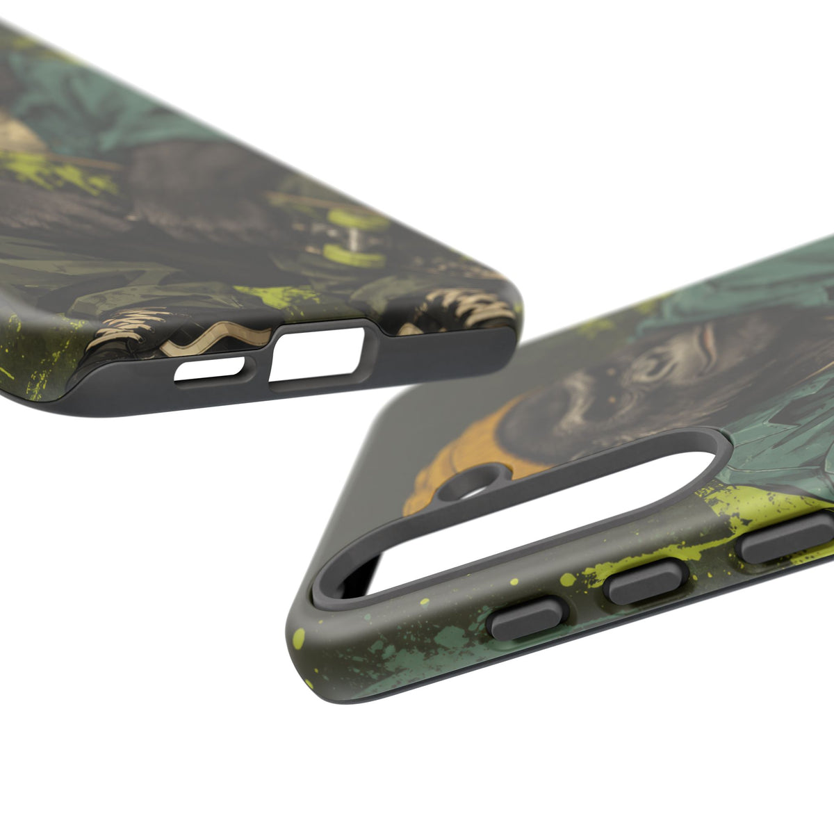 Concrete Jungle Samsung Galaxy Tough Case | Skater Gorilla Illustration
