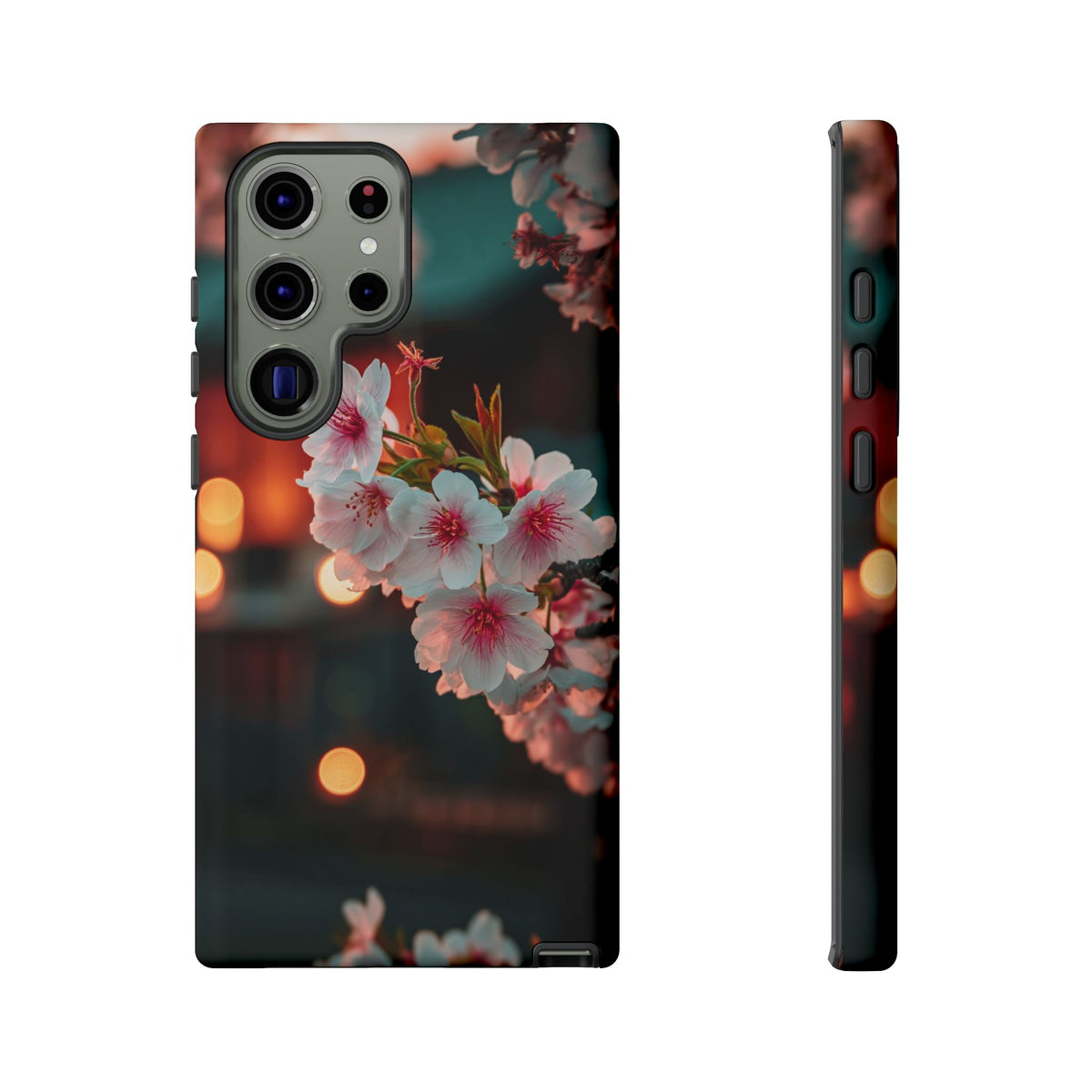 Kyoto Blossom Lanterns Samsung Galaxy Tough Phone Case