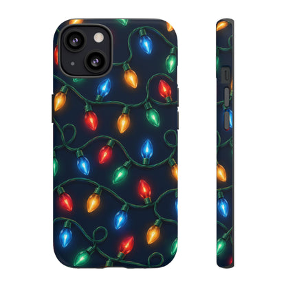 Twinkle After Dark iPhone Tough Case | christmas lights