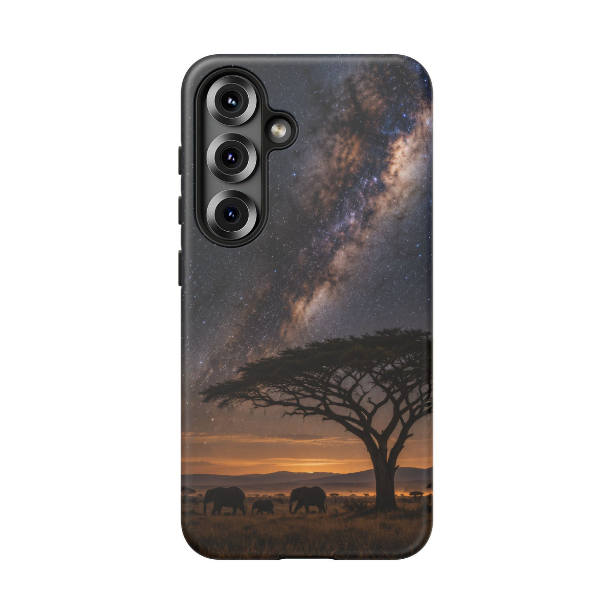 Milky Way over the Plains Samsung Galaxy Tough Case
