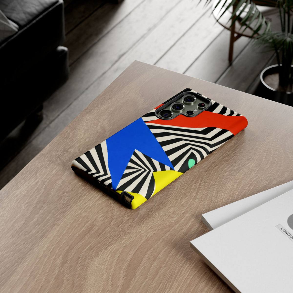 Broken Signal Samsung Galaxy Tough Case | Optical Stripe Art