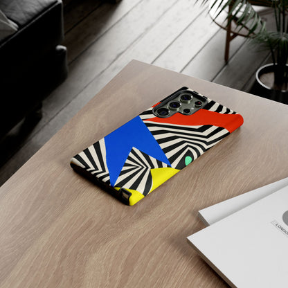 Broken Signal Samsung Galaxy Tough Case | Optical Stripe Art