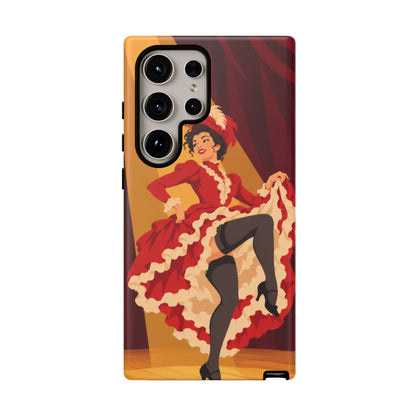 Moulin Rouge Dancer — Crimson Cabaret Samsung Galaxy Tough Case | cabaret dancer