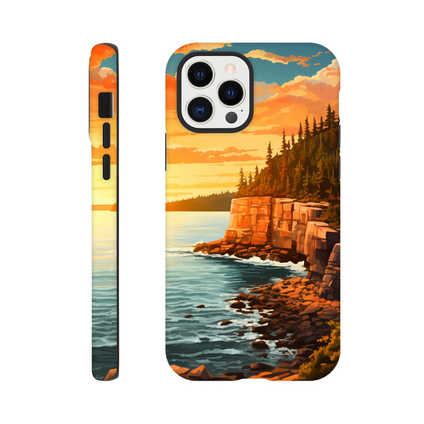 iPhone Case - Acadia Coastal Chronicles (National Park)
