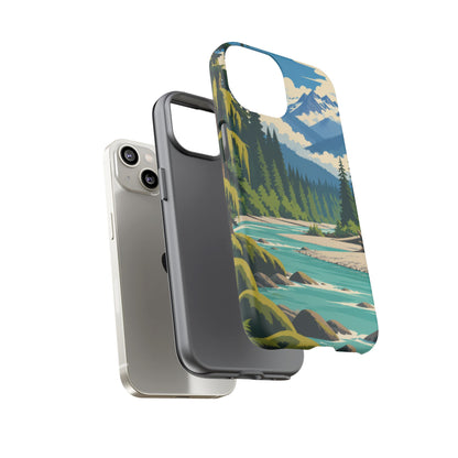 Hoh Rain Forest — Rivergreen iPhone Tough Case