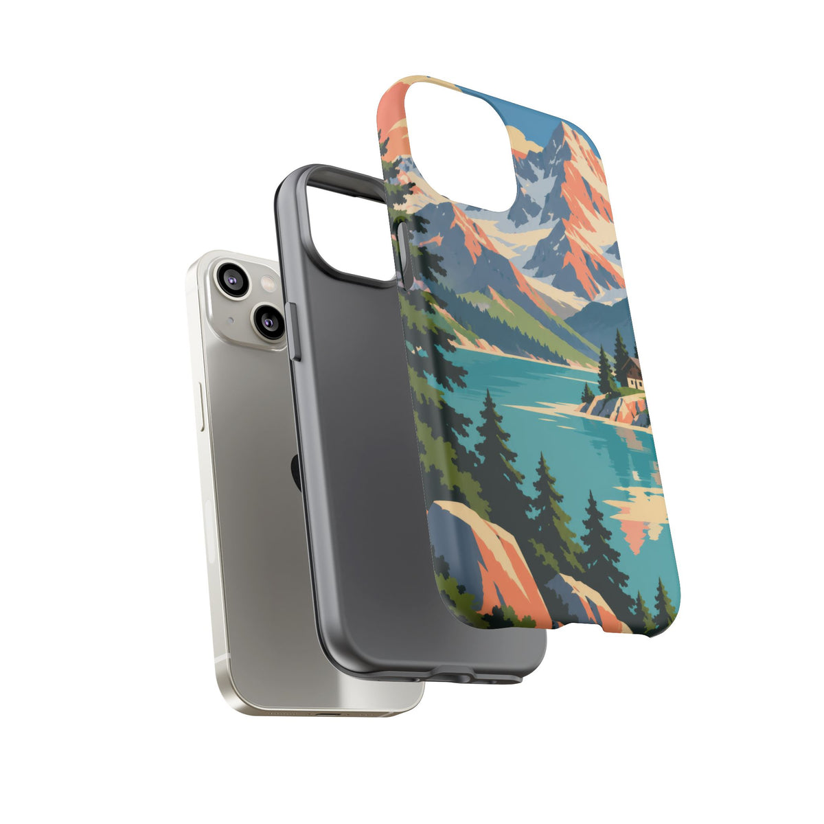 Switzerland — Alpine Lake iPhone Tough Case
